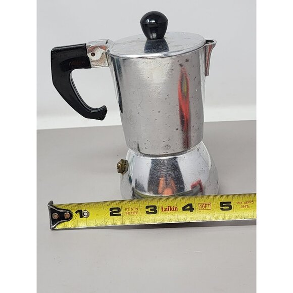Italian Expresso Stove Top Coffee Maker Retro Kitchen‎ Serving Camping - Picture 11 of 13